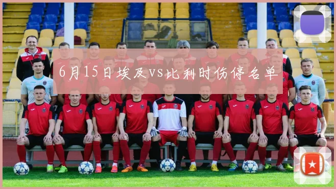 【开云（中国）】6月15日埃及vs比利时伤停名单